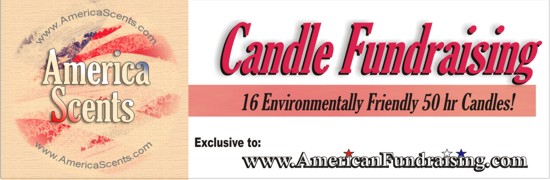 American Fundraising Candle Fundraising program with 16 environmentally friendly 50 hr candles