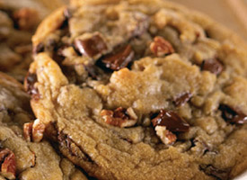 american fundraising chocolate chunk pecan cookie