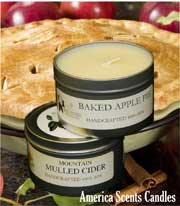 50 hour candles - baked apple and cider